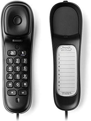 Motorola Ct50 Negro Teléfono Fijo Góndola Con Indicador Visual De Llamada Y 10 Teclas De Memoria