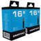 Impac 2 Packung Cycle Rohr 16 Schrader Ventil (Auto Typ Ventil) - 16 X 1.75-2.25 (47-305/57-305)