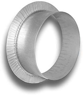 K-TECH-PRO Wickelfalz Bundkragen Rosette Flansch System Ø 80