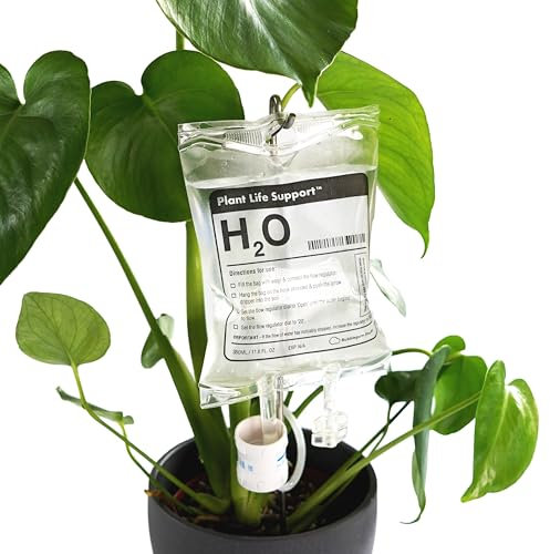 Bubblegum Stuff - Dispositivo de riego por goteo de soporte para plantas - Herramientas de jardín, accesorios para el hogar, dispositivos de jardín, sistema de riego automático - 350 ml