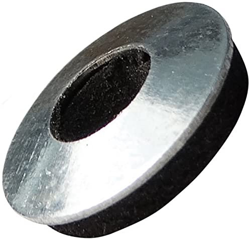 AERZETIX - C44482 - Satz von 20 - Dichtscheiben mit Dichtung - Neopren - EPDM - Ø6.5x16mm - Metall - Für selbstbohrende Schrauben - Heimwerkern