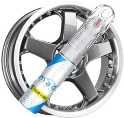 TOUCH UP CAR PAINT 20ML PEN FOR GUNMETAL GREY ALLOY WHEEL (JUST PAINT)