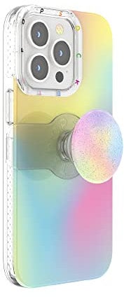 PopSockets iPhone 13 Pro Max Case with Phone Grip and Slide, Phone Case for iPhone 13 Pro Max - Abstract