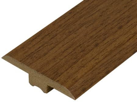Universal Moudlings Laminate & Wood Flooring T Section Transition Bar MDF Threshold Strip Edge Profile Door Strip Trim (Merbau)