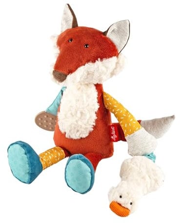 sigikid 43223 Aktiv-Fuchs, Yellow für Mädchen und Jungen von 0 bis 12 Monaten