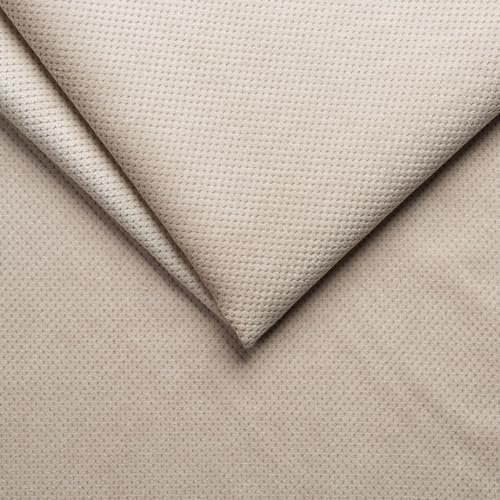 PINaPIN Polsterstoff Meterware 145 cm Breite - Möbelstoff 130 gr/m2 - Stoff mit Oeko-Tex - Warmes und Angenehmes Velours Material