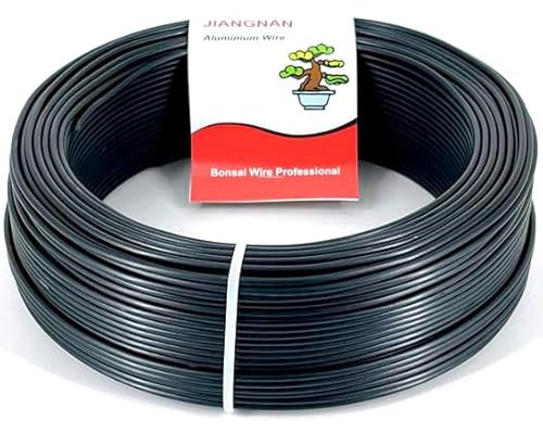 Jiangnan Alambre de Aluminio 1Kg - 1.5mm. Calidad Professional. Dale Forma a Tus Ramas Finas.