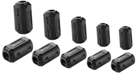 Gatuida 20stücke Vga Anti-stör-Ring Für Video Und Audioleitungen Rauschfilter-kabelringe Zur Verbesserung Der Signalqualität Und Reduzierung Von Elektromagnetischen Störungen