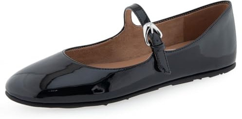 Aerosoles Damen Perry Mary Jane Schuh, Schwarzes Lack-PU-Material, 37 EU