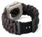 BINLUN Compatible with Apple Watch Paracord 550 42 mm/44 mm/45 mm/46 mm Military Style Sport Strap Durable Nylon Replacement Strap for iWatch 10/9/8/7/6/5/4/3/2/1/SE Men Women(Coffee)
