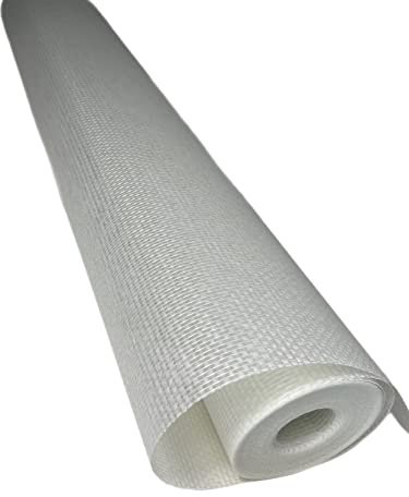 VaGo Glasfasertapete Glasfasergewebe 140g Doppelkette grob 25m² Tapete 2 Rollen