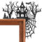 Halloween Tür-Eckschild – Halloween Deko Türschild | Halloween Geist Hexe Spinnennetz Türdeko Fensterbank Dekoration für Wohnzimmer Schlafzimmer