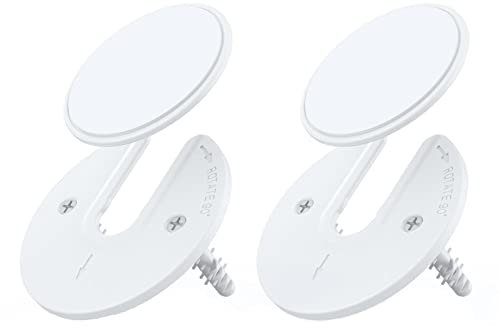 Support mural pour tablette - Support mural rotatif pour tablette de cuisine - Support mural fixe rotatif à 90 ° pour routeur Wi-Fi et liseuse électronique - Support mural pour routeur pour