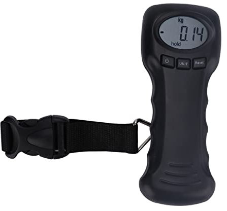 LIFKOME Digitale Gepäckwaage Mit Lcd-display Und Hintergrundbeleuchtung Kompakt Und Tragbar Präzise Messung Und Einfache Bedienung Für Reisen Und Angeln