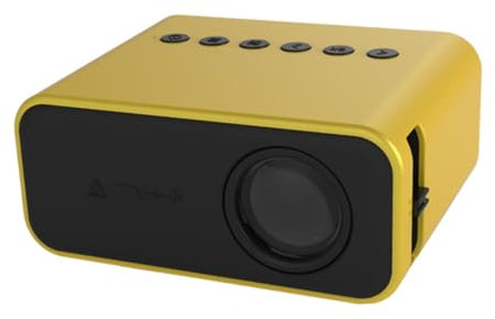 Homoyoyo 1 Satz Mini -Projektor Portable led Projector Portable Projector - Familienprojektor overheadprojektor mini projectors Medienprojektor Mini-Projektor Kinoprojektor Plastik Yellow