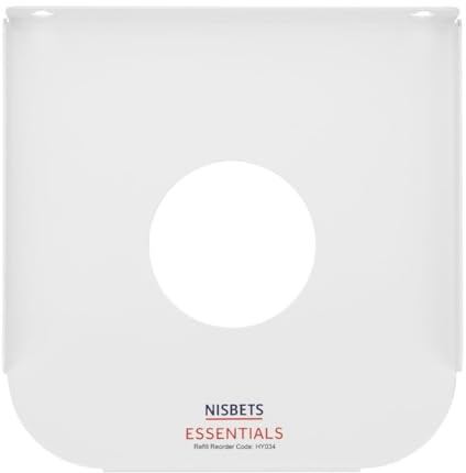 Nisbets Essentials Centrefeed Roll Dispenser Powder Coated Steel | Open-front design enables rapid paper towel replacement during busy service shifts to save valuable kitchen staff time.