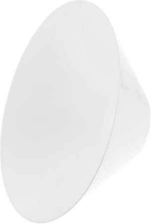 EXCEART UFO -Lampenschirm geriffelt groß Kronleuchter klein Bardekor hängend dekoration deckenleuchten Ersatz-Hängelampenschirm kreativer Lampenschirm Dekorative Lampenschirme Acryl Weiß