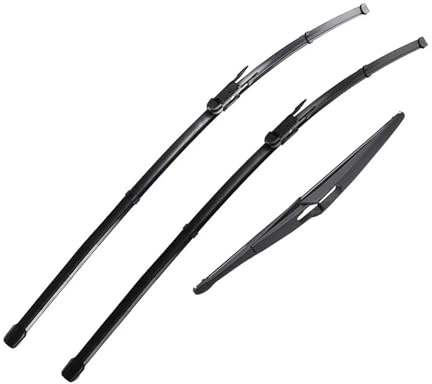 Autmotive Scheibenwischero Für Benz A-klasse B-klasse W169 W245 26 + 23 + 12 Vorne Und Hinten Wischer Klingen Set Windschutzscheibe Windschutz Fenster Wischerblatt(Right Hand Drive)