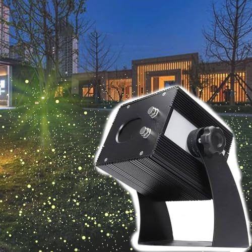 MANYOUYOU 1500 Mw (450 Nm) Projektor-Laser-Weihnachtslichter, Dynamische Glühwürmchen-Gartenlichter, Ip65 Wasserdichter Landschaftsscheinwerfer Für Urlaub, Party, Hochzeit Multicolor
