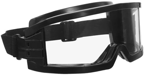 OUNONA Antibeschlag Schutzbrille für Feuerwehr und Industrie Kratzfester Augenschutz Hitzebeständig mit Verstellbarem Kopfband Wind und Staubdicht Schutzbrille für Labor und Baustelle