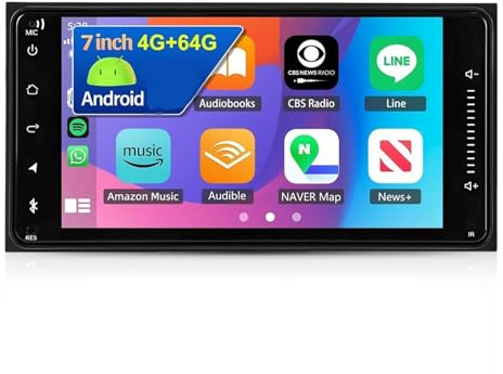 Autorradio para Nissan Juke F15, 7 Pulgadas antalla táctil Radio Coche con CarPlay inalámbrico, Android Auto GPS WiFi navegador(4-Core 1+32G)