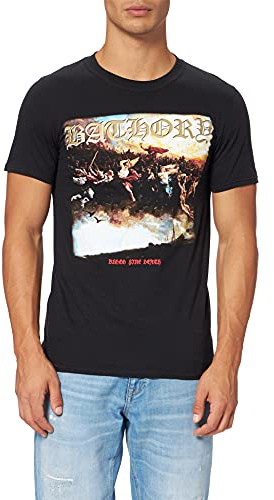 Plastic Head Men's bathory Sweatshirt, Black, L UK