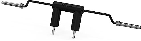 Bad Company Safety Squat Bar SSB für 30 mm und 50 mm Hantelscheiben inkl. Federverschlüssen I Kniebeugen-Hantelstange 220 cm mit Nacken- und Schulterpolsterung