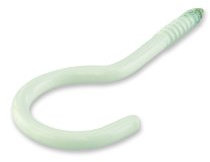 suki Schraubhaken Kunststoff 65 x 4.8 4 Stück, weiß, 6152096