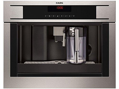 AEG pe4571 M Incasso Espresso/Caffè Espresso compatte Acciaio Inossidabile macchina per il caffè