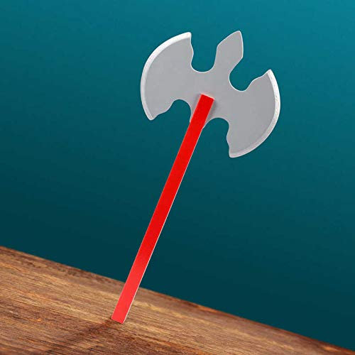 Tobar 23098 - Ascia da Cavaliere in Legno, Colore: Rosso