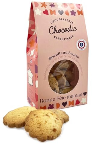 Coffret luna biscuits bonne fête maman - chocolat fête des mères - cadeau fête des meres