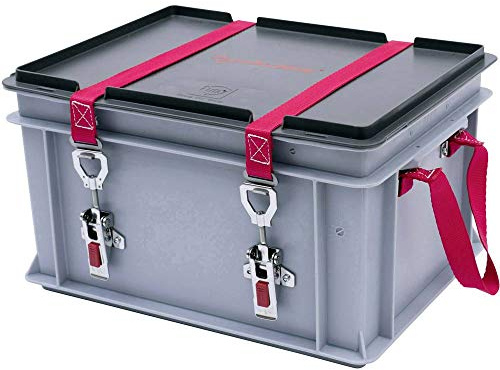 Genius XS-Box 1 Basic LionGuard Schutzbehälter (VG II) Löschmittel PyroBubbels, sicherer Gefahrgut Transportbehälter-220902