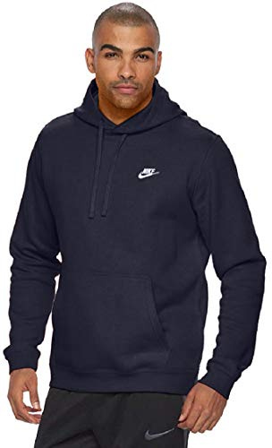 Nike Men's NSW Club Pullover Hoodie, Men's Navy, XX-Large