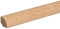 Viertelstab Abdeck- Abschluss- Sockelleiste Eiche ROH 14x14mm [SPARPAKET] (10 Stück (23lfm))
