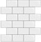 LONGKING White Subway Tiles Peel and Stick Backsplash, Stick on Tiles Kitchen Backsplash