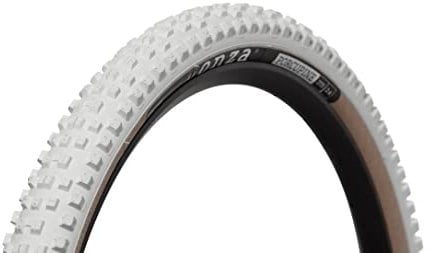 Onza Tires Porcupine 2.40 TRC Weiß - Vielseitiger Leichter Allround MTB Faltreifen, Größe 650B - Farbe White Edition