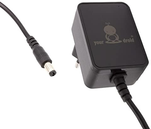 yourDroid Alimentatore 5V 3A 5,5x2,1mm DC connettore compatibile con Arduino Uno Mega LED Stripes e molto altro ancora.