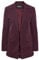 PIECES PCBOZZY LS Loose Blazer Noos BC, Grape Wine, XS Femme