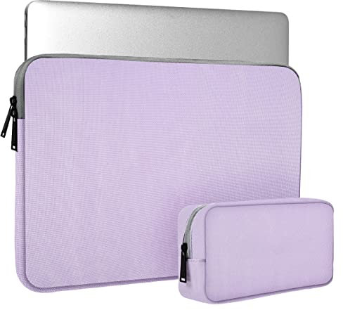 14 Inch Laptop Sleeve Case for Lenovo IdeaPad Slim 3 Chromebook, ASUS Chromebook, HP Stream 14, HP Dell Acer Computer Chromebook Bag, Purple