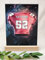 Arizona Fanartikel Acryl Tafel - Personalisiertes Geschenk, Football, American Football, Geschenke Jungen, Fanartikel, Fanartikel Kinder, Fan Geschenke, Arizona Trikot für Arizona-Fans