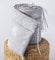 PUSTELBLUME Grau 100% Baumwolle Bettschutzgitter 420, 360, 210, 180 x 30 cm Bett Schutz Bettgitter Bettsprossen (360 x 30 cm)