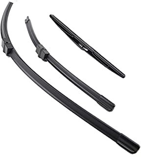 Escobilla limpiaparabrisas 26 17 16 limpiaparabrisas Delantero Trasero Para Pe&ugeot 207 Hatchback 2006 2007 2008 2009 2010 2011 2012