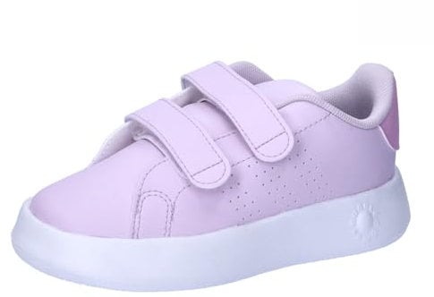 adidas Advantage Shoes Kids, Scarpe da Tennis Unisex - Bambini e Ragazzi, Ice Lavender Bliss Lilac Cloud White, 20 EU