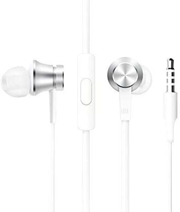 Auriculares Manos Libres para Xiaomi Mi Basic Piston 3.5mm In-Ear - Plata