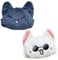 Gojo Satoru/Geto Suguru/Nanami Kento Porte-clés en peluche en forme de chat mignon à suspendre pour sac, sac à dos, 10 cm