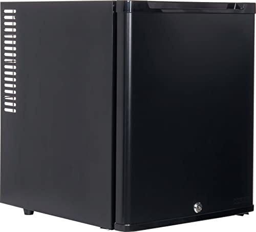 Corby Eton 35L abschließbare Minibar in Schwarz – EU-Stecker
