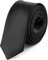 Ladeheid Herren Schmale Krawatte SP-5 (150cm x 5cm, Schwarz13)