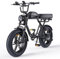 ENGWE E Bike Herren Elektrofahrräder-Ebike mit einem Akku/ 2 Akkus, E-Bike 20 * 4.0 Zoll Fette Reifen, Ebike Herren bis zu 75km/150km/90km/170km, Elektrofahrrad 7-Gang, M20/M1