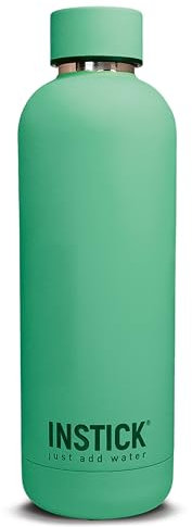 INSTICK Isolierflasche Apple 750 ml – Edelstahl-Wasserflasche, auslaufsicher für heiße & kalte Getränke, ideal für Outdoor, Sport und Reisen