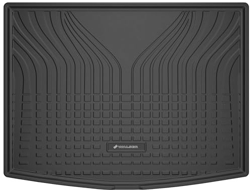 Walser Premium Kofferraumwanne für VW ID.3 (E11, E12) 11/2019-Heute, oberer Ladeboden, 100% passgenaue Kofferraum Schutzmatte - Made in EU, robuste Antirutschmatte Auto, Antirutschmatte Kofferraum